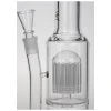 Black Leaf Sklenený bong s 24-Arm Perkolátormi 38 cm
