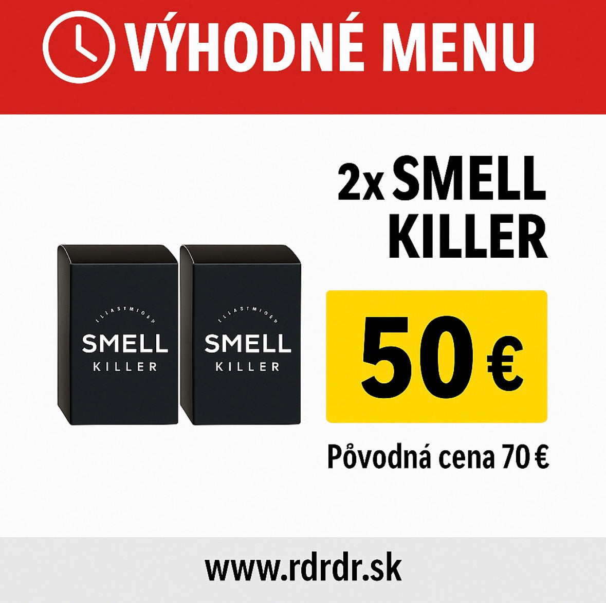 Smell Killer Výhodné Menu